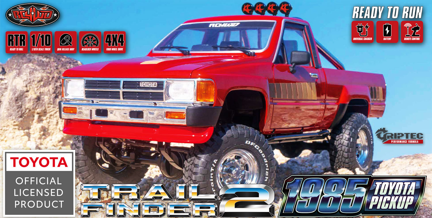 RC4WD Trail Finder 2 RTR RC4WD Trail Finder 2 RTR mit 1985 Toyota Pickup Hard Body