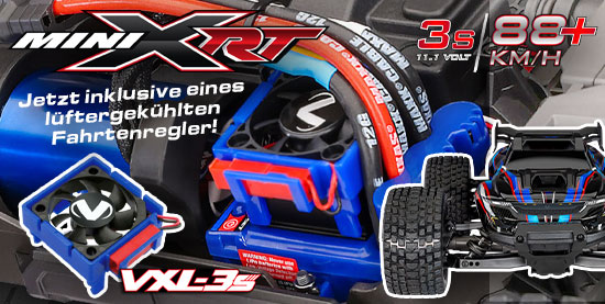 Mini-XRT mit Lüfter für ESC Mini-XRT mit Lüfter für ESC