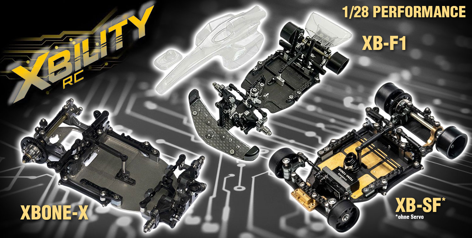 Neu im Sortiment: XBILITY RC Neu im Sortiment: XBILITY RC – 1/28 Performance auf kleinstem Raum