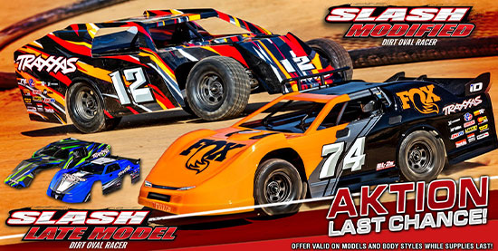 Last chance – TRAXXAS Dirt Oval Racer Last chance – TRAXXAS Dirt Oval Racer at a special price