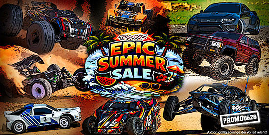 TRAXXAS EPIC SUMMER AKTION TRAXXAS EPIC SUMMER AKTION startet!