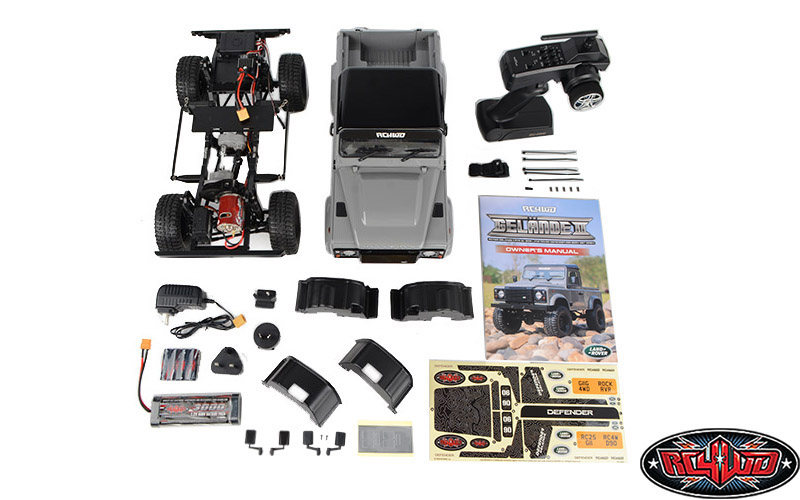 RC4WD Gelande II RTR Ausstattung