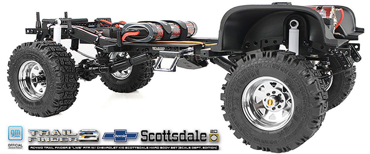 RC4WD Trail Finder 2 "LWB" RTR Chassis