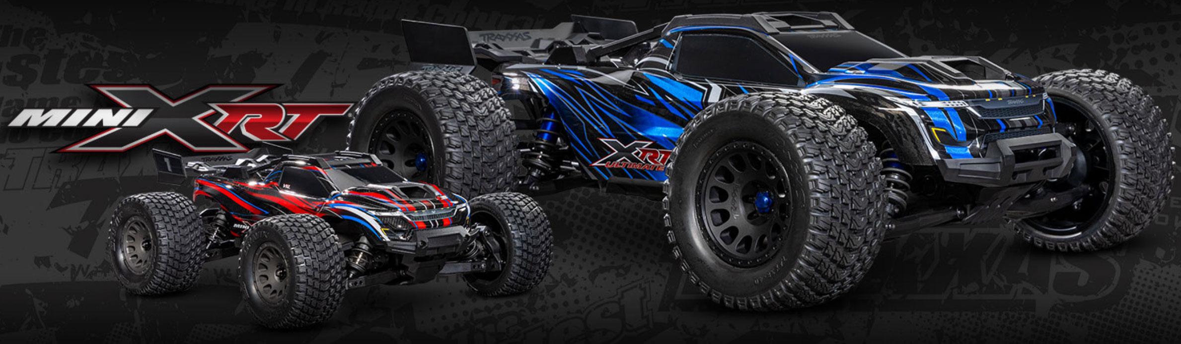 Traxxas Mini XRT 1/16 Monster Truck XRT Größenvergleich