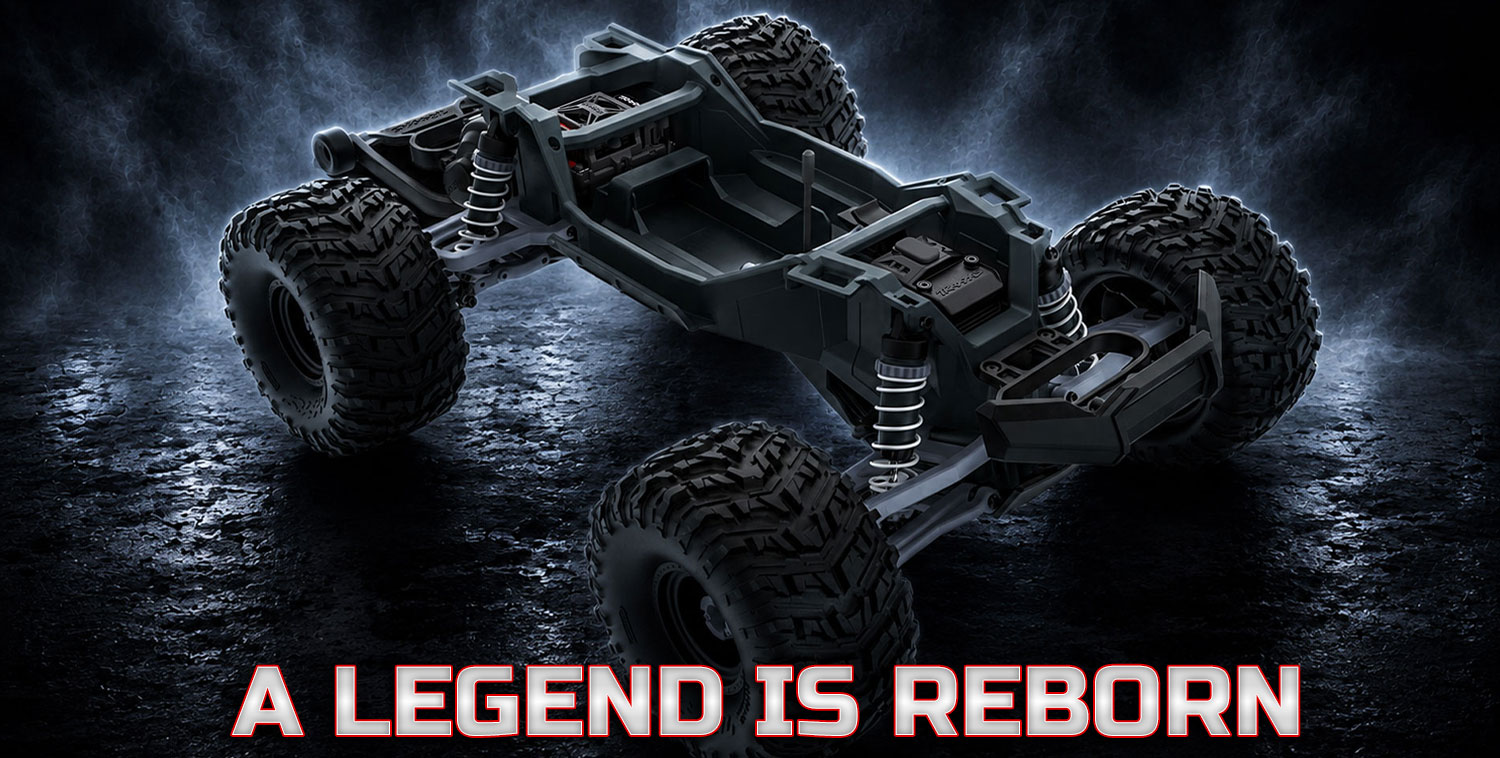 TRAXXAS Stampede 2WD VX3 1/10 Monster-Truck RTR komplett neues Chassis