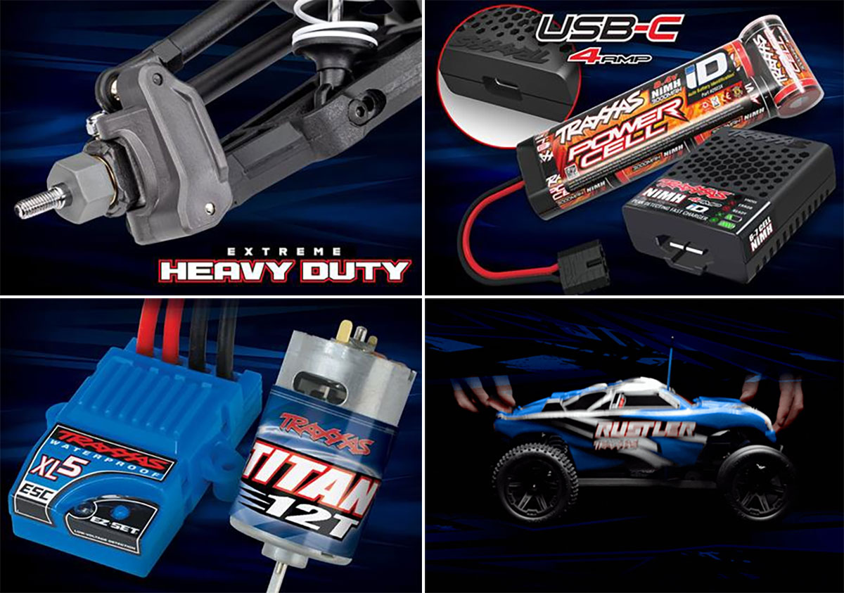 Rustler XL-5 Details