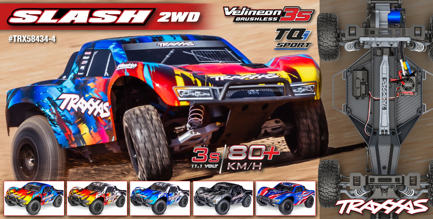 TRAXXAS Slash 2WD VX3 1/10 Short Course RTR