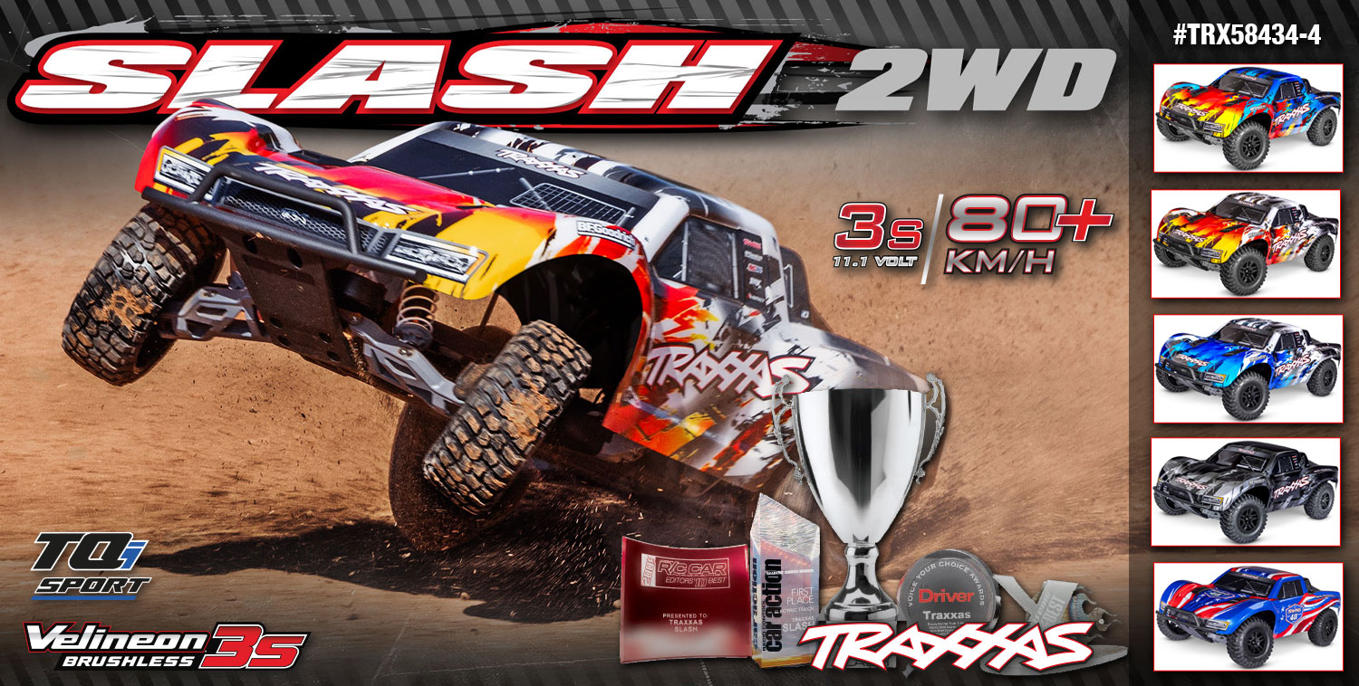 TRAXXAS Slash 2WD VX3 1/10 Short-Course RTR