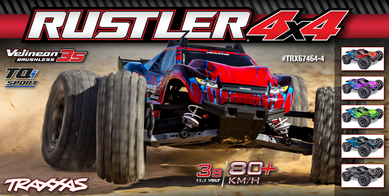 Traxxas Rustler 4x4 VX3 Stadium Truck