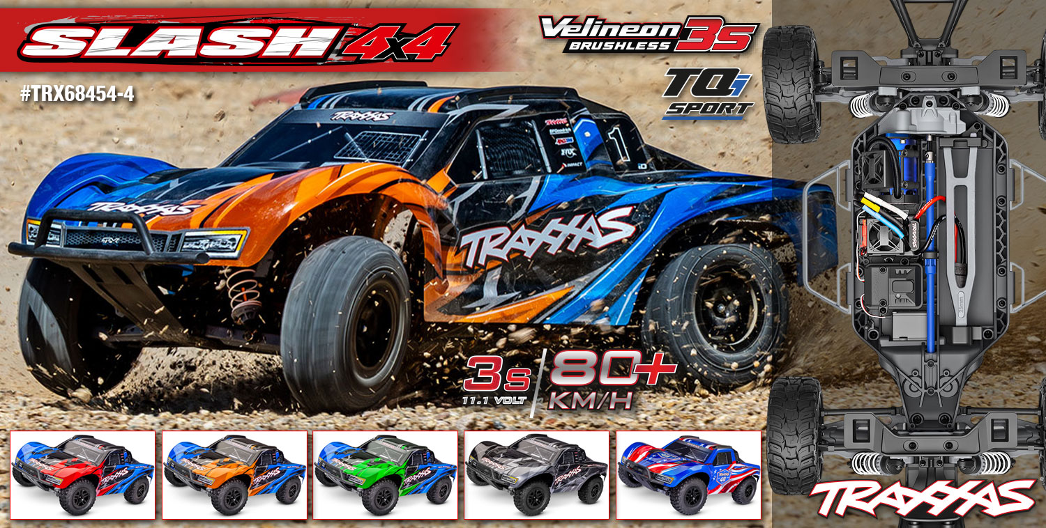 TRAXXAS Slash 4X4 VX3 1/10 Short-Course RTR