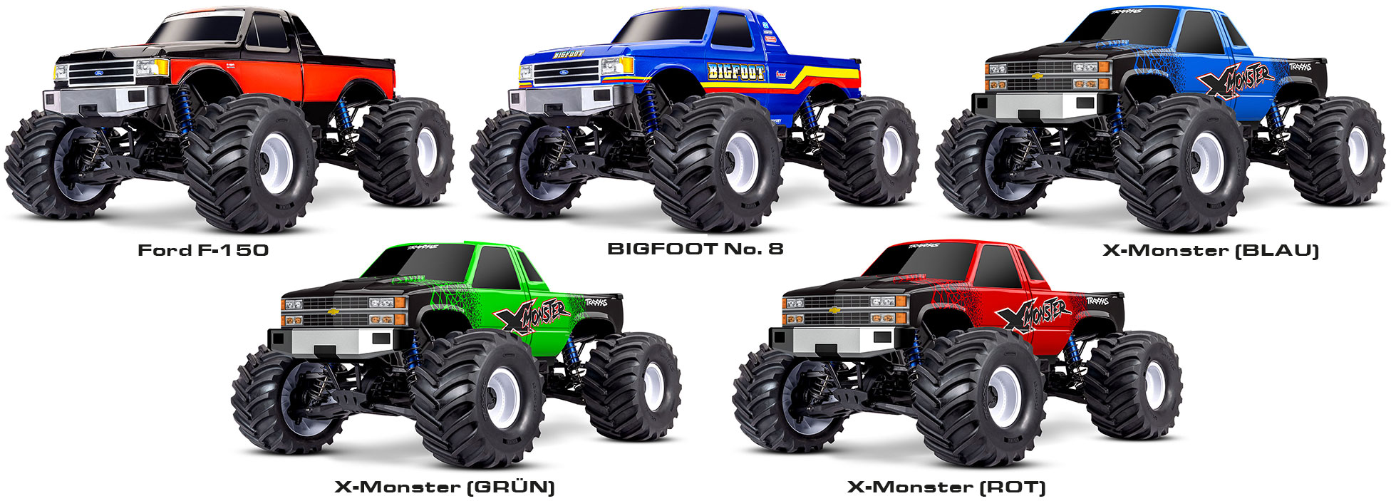 X-Maxx MT bodies