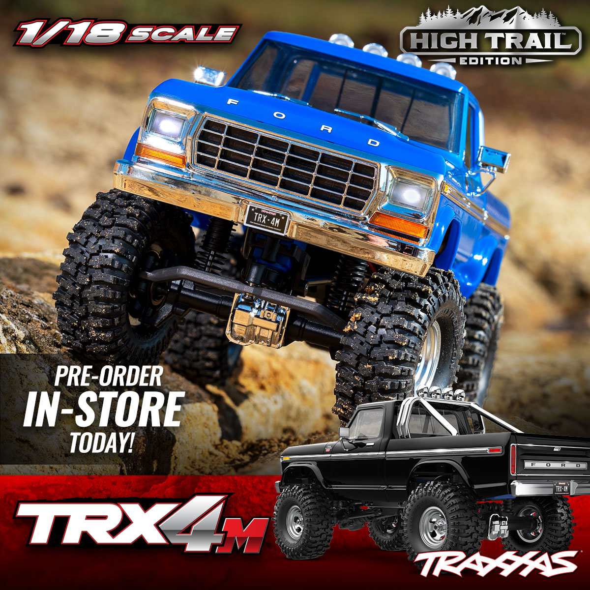 TRAXXAS TRX-4M Ford F150 High Trail - HOECO Handels GmbH