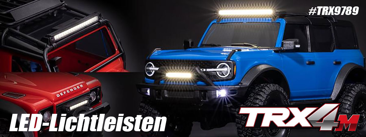 Traxxas LED Licht-leisten Kit für TRX-4M