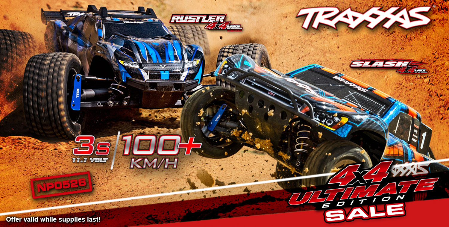 TRAXXAS 4x4 VXL Ultimate models now at a special price!