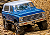 TRAXXAS TRX-4 72 Chevy Blazer schwarz 1/10 Crawler RTR mit Interieur