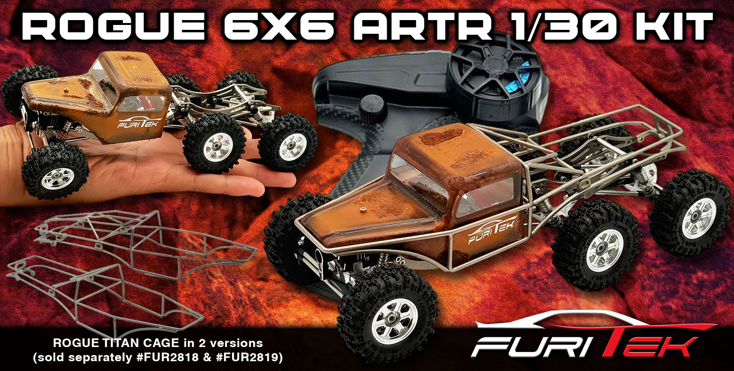 FURITEK Rogue 6x6 ARTR 1/30 Kit