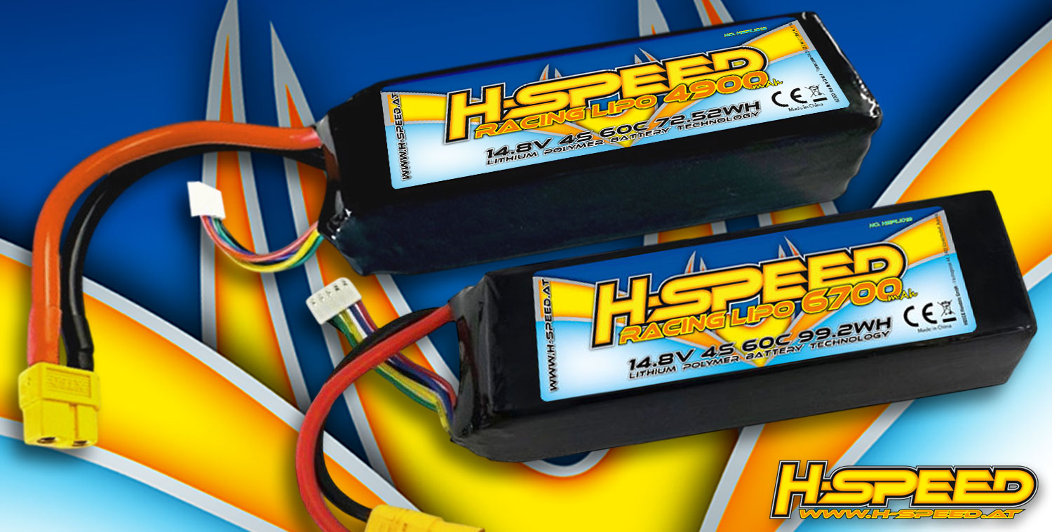 HSPLI013 H-SPEED Racing LiPos
