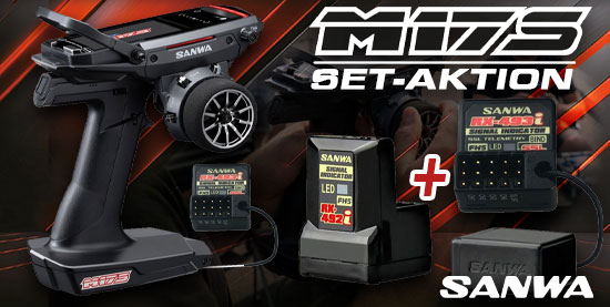 SANWA M17S Set-Aktion