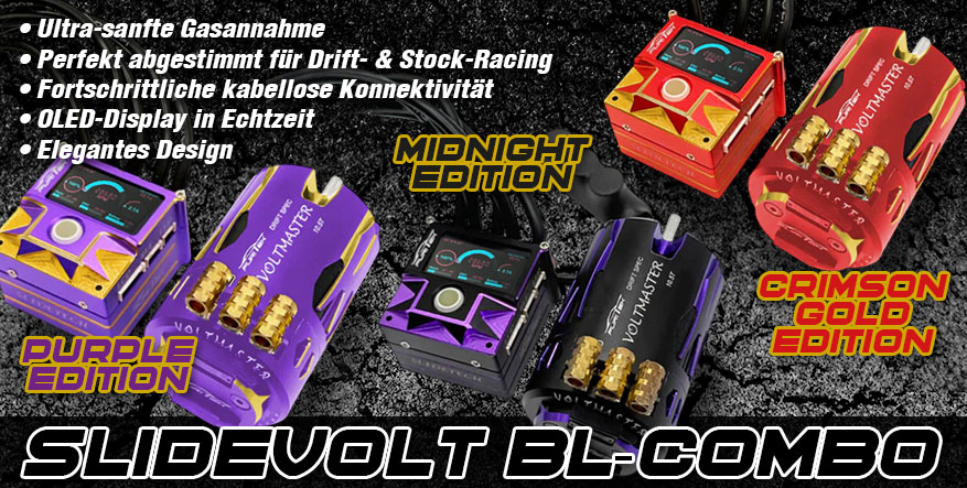 Furitek SlideVolt Brushless Combo
