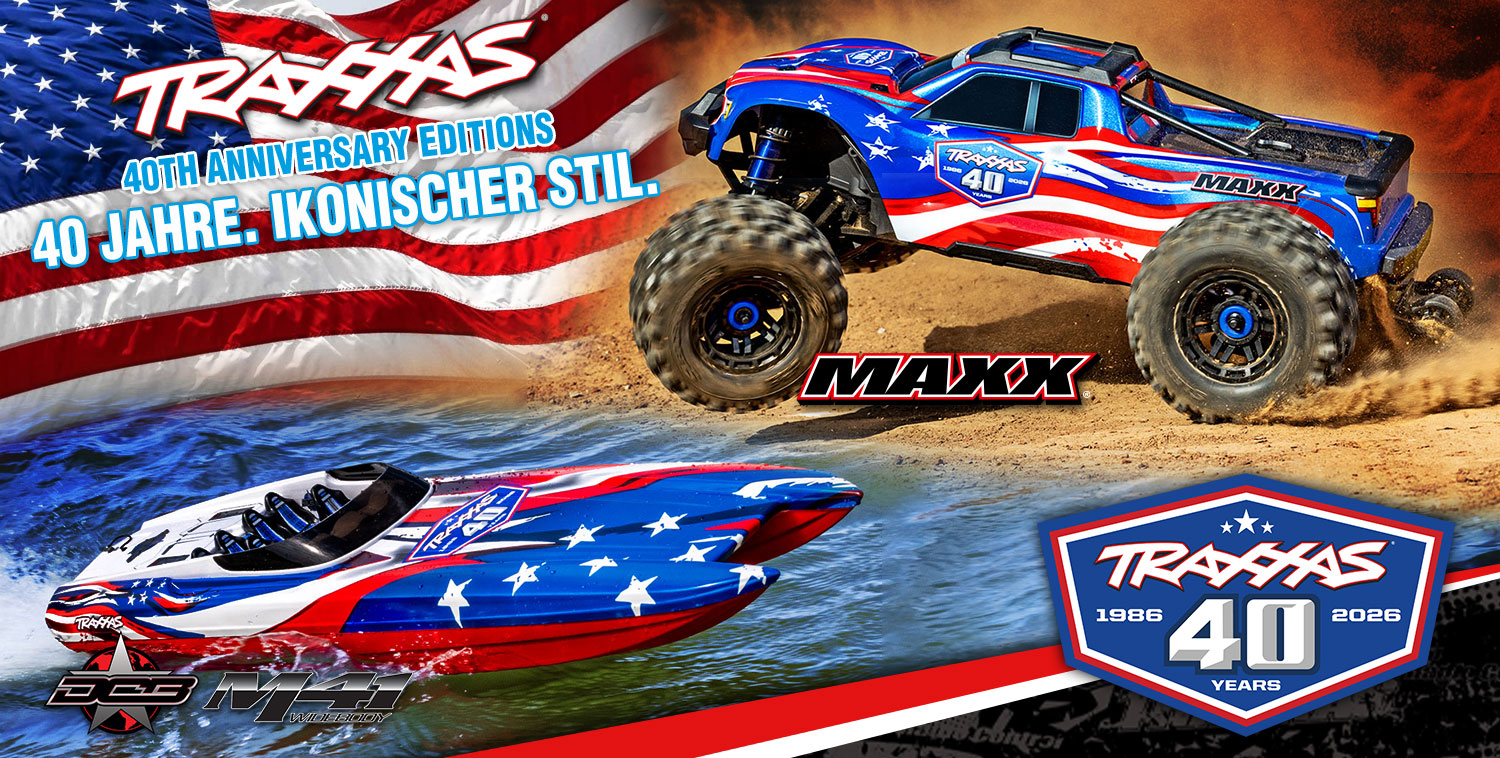 TRAXXAS 40TH ANNIVERSARY EDITIONS