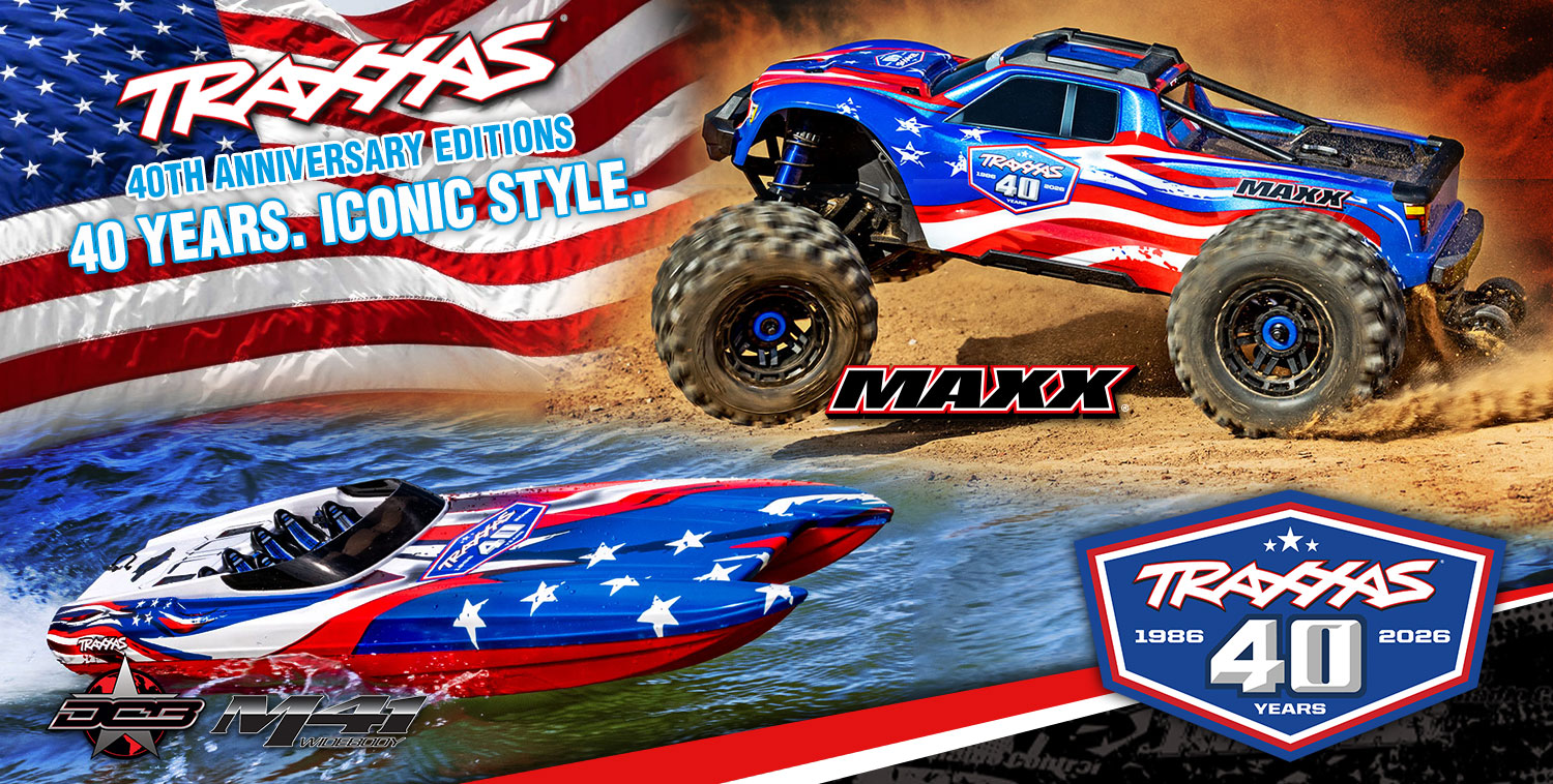 TRAXXAS 40TH ANNIVERSARY EDITIONS