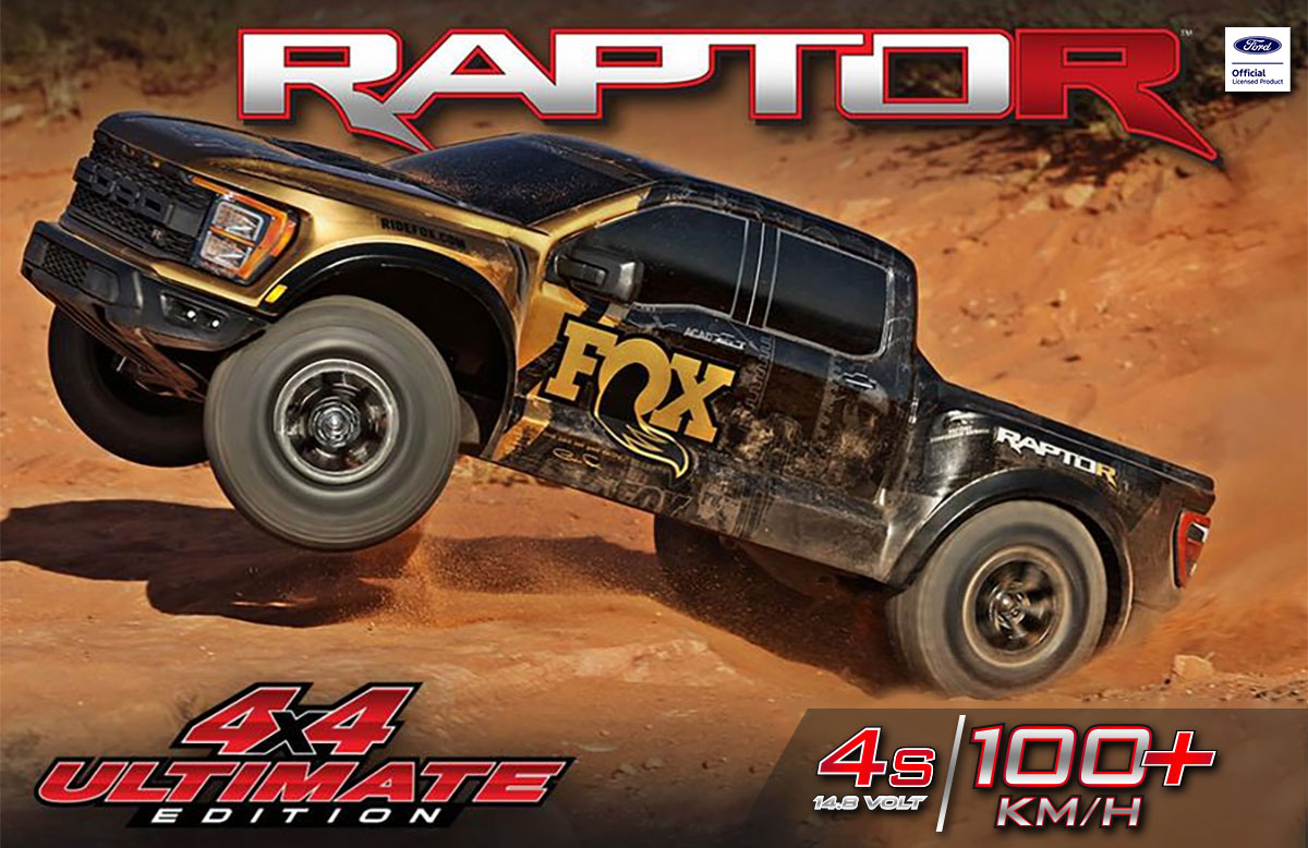 TRX101177-4 Traxxas Ford Raptor R 4x4 Ultimate