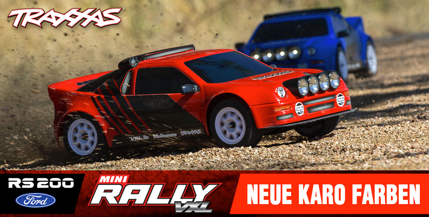 NEUE Karosseriefarben für Mini Rally VXL Ford RS200