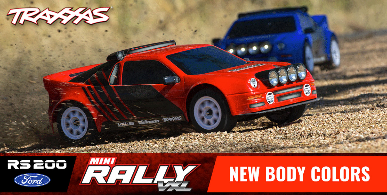 New colors for Mini Rally VXL Ford RS200