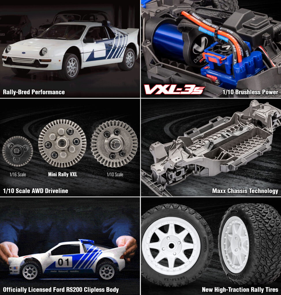 TRAXXAS MINI-Rally VXL Details