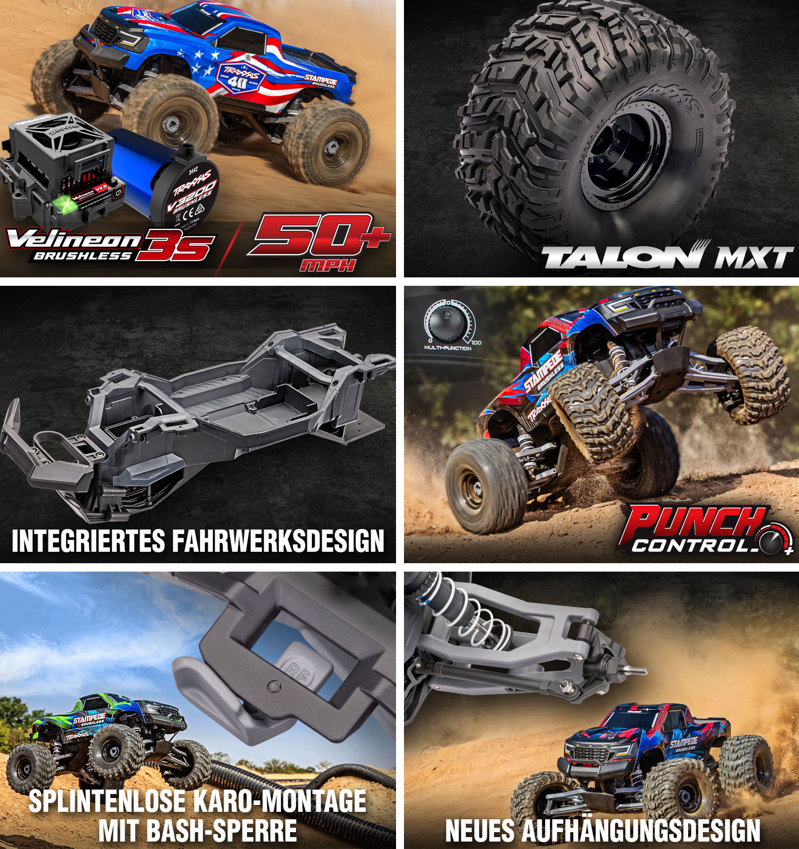 Traxxas Stampede 2WD VX3 Details