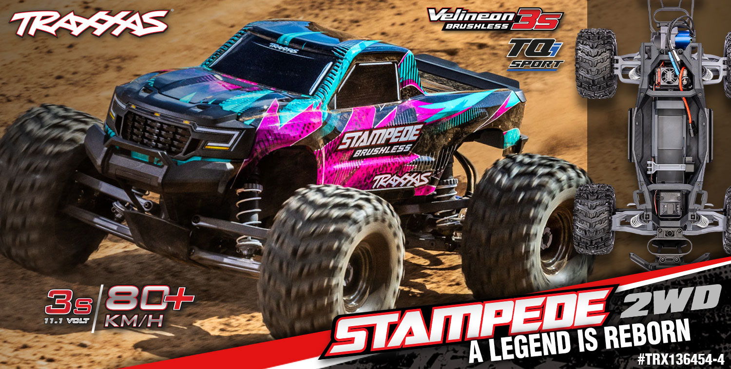 TRAXXAS Stampede 2WD VX3 - Eine Legende ist wiedergeboren!