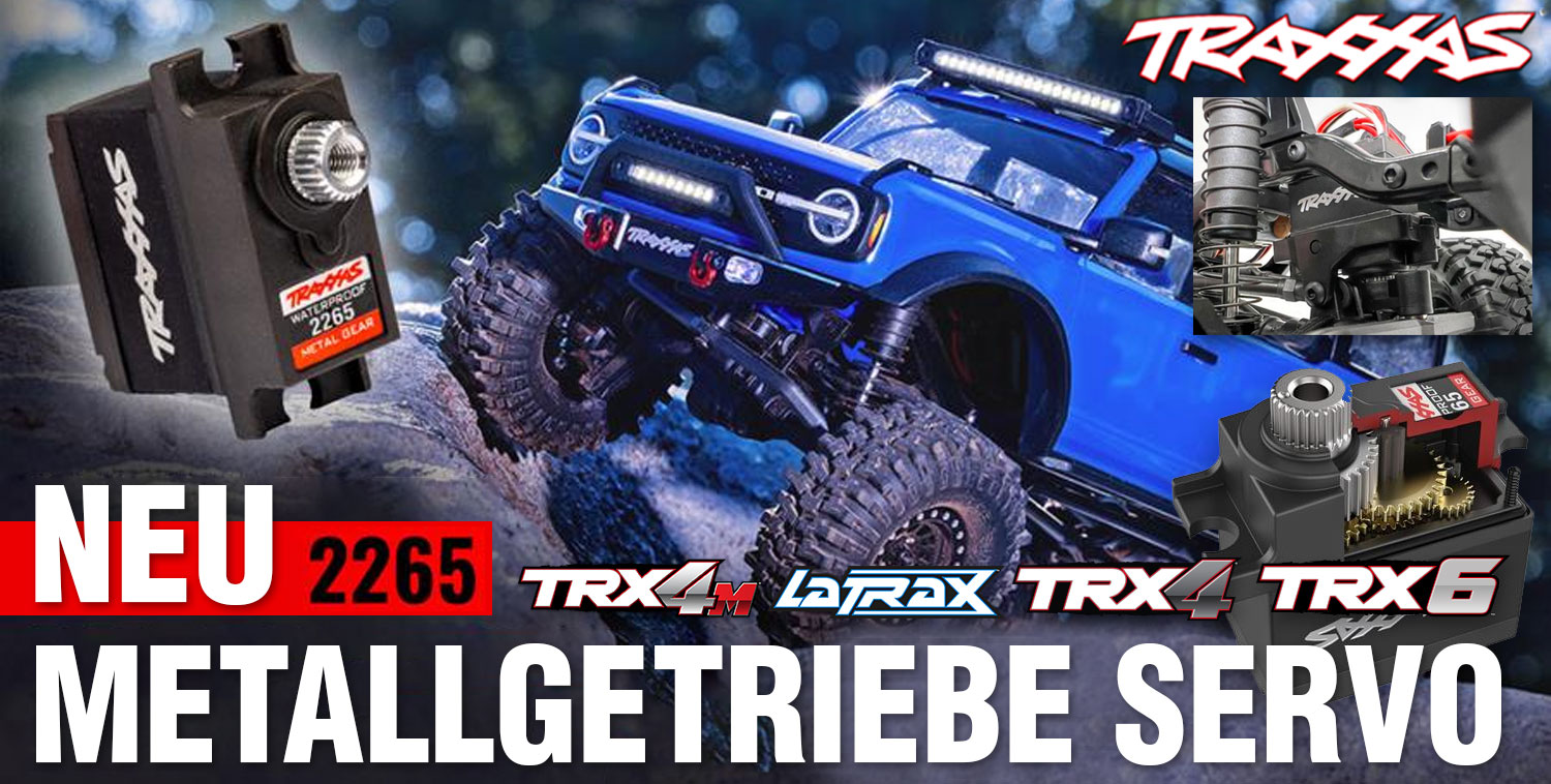 TRAXXAS 2265 Metallgetriebe Servo