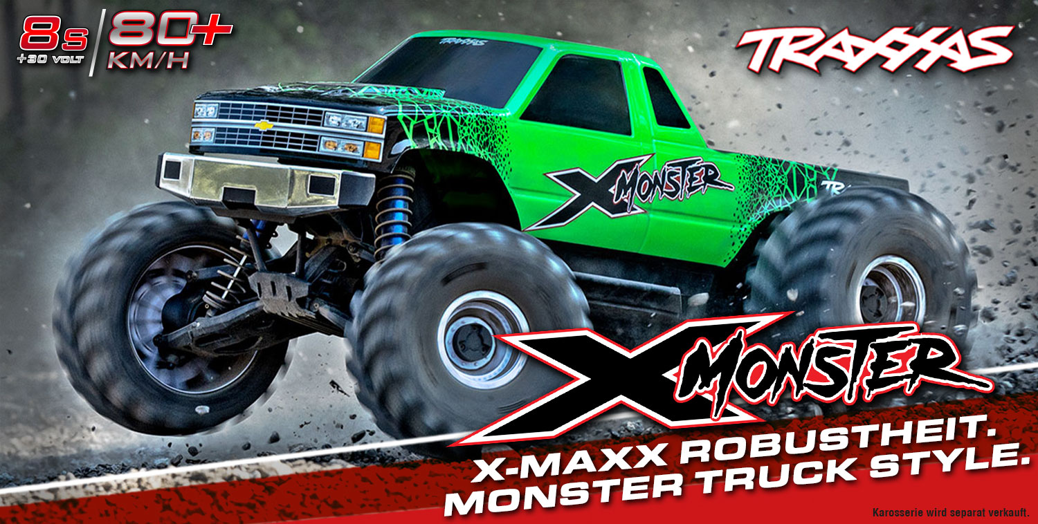 TRX77036-4 X-MAXX MT 1/7 Monster Truck