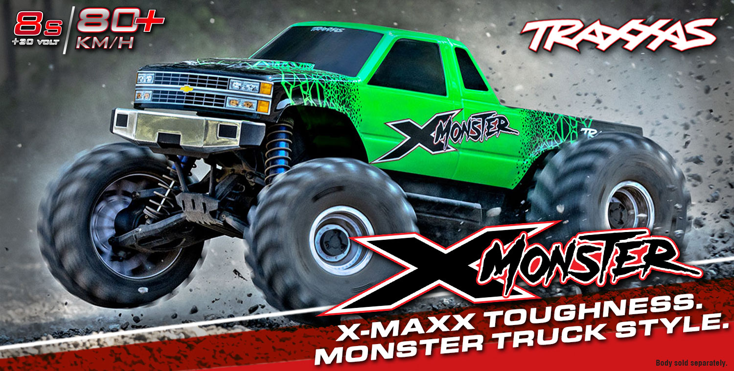 TRX77036-4 X-MAXX MT 1/7 Monster Truck