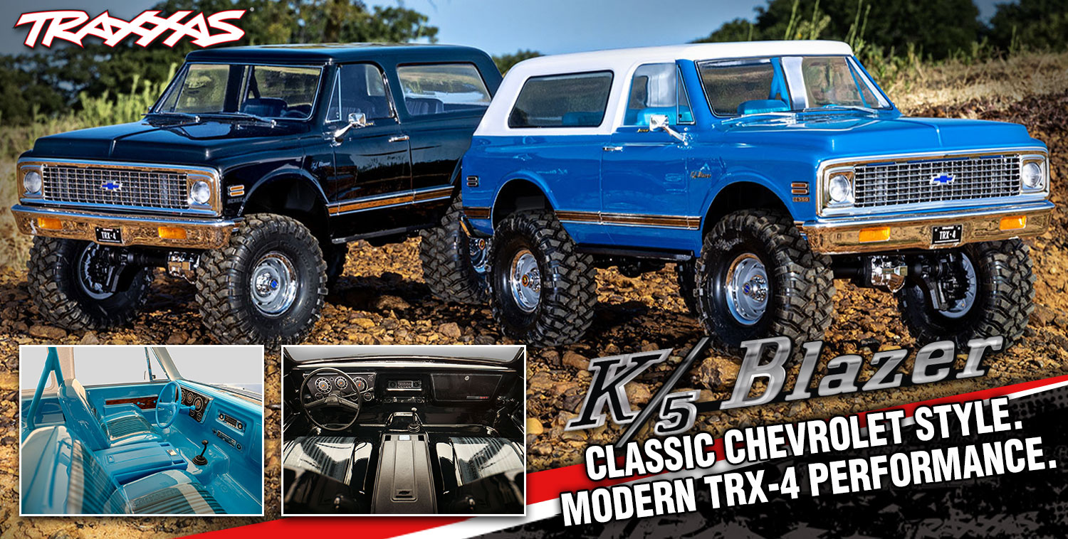 TRAXXAS TRX-4 1972 Chevrolet Blazer Crawler mit Interieur