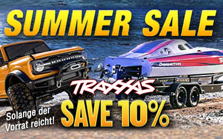 TRAXXAS Sommer Aktion 2025 Banner