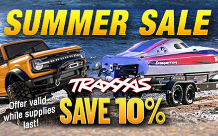 TRAXXAS Sommer Aktion 2025 Banner