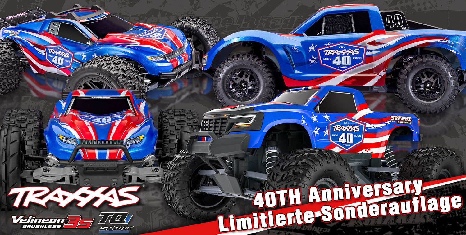 40 JAHRE TRAXXAS Sonderedition Modelle