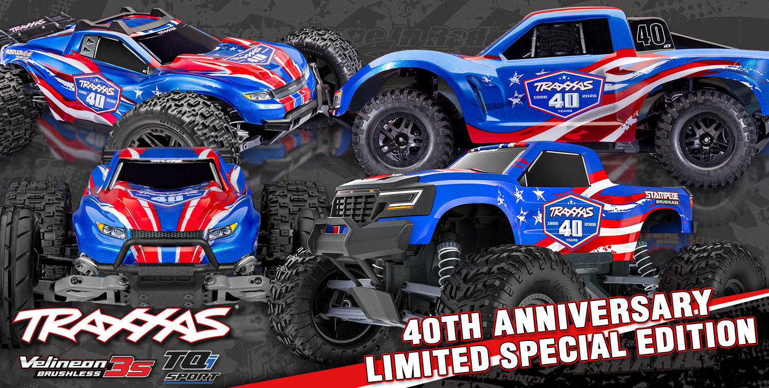 40 YEARS OF TRAXXAS Special Edition Models