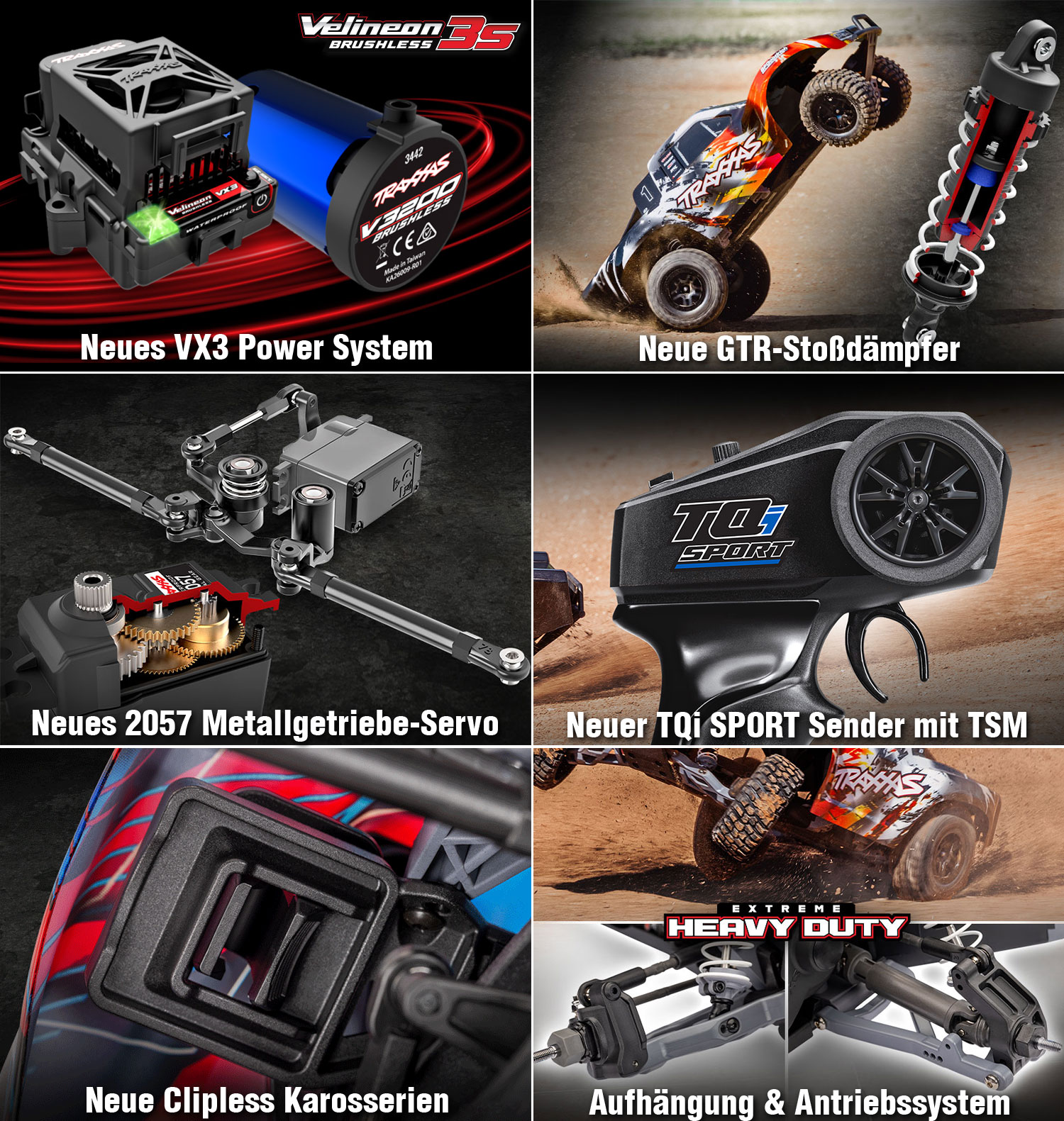 VX3 2WD Modelle Details