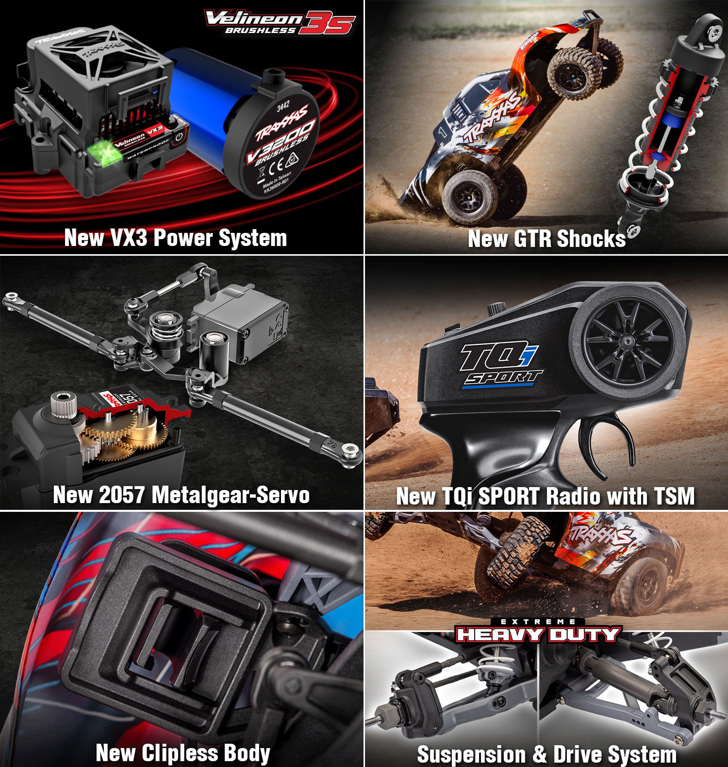 VX3 2WD Modelle Details