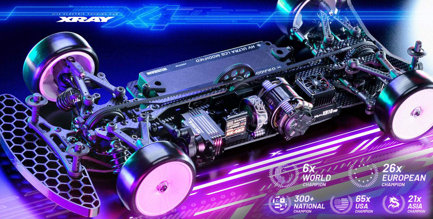 XRAY X4'26 1/10 Elektro Tourenwagen