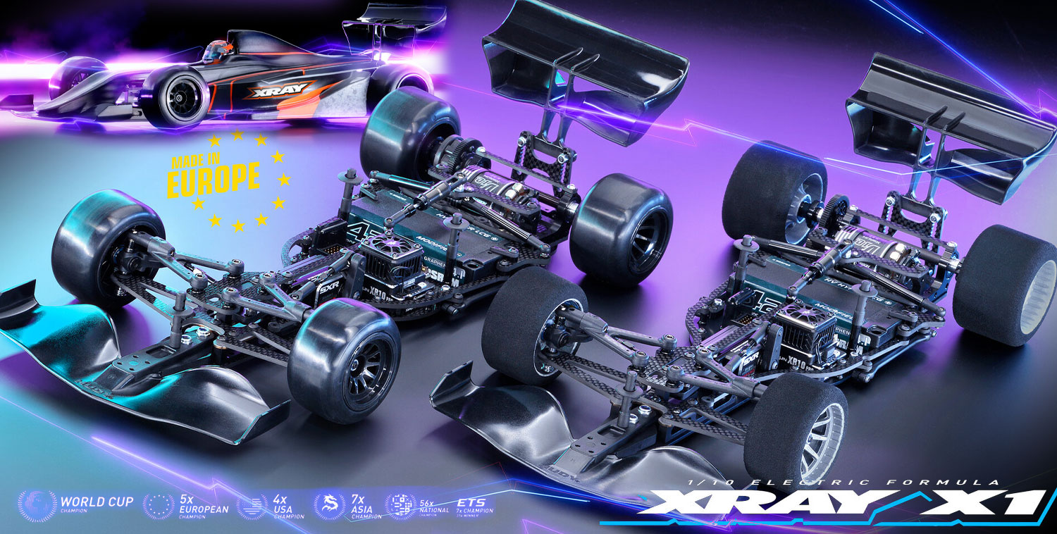 XRAY X1’27 – Formel-1-Performance auf höchstem Niveau
