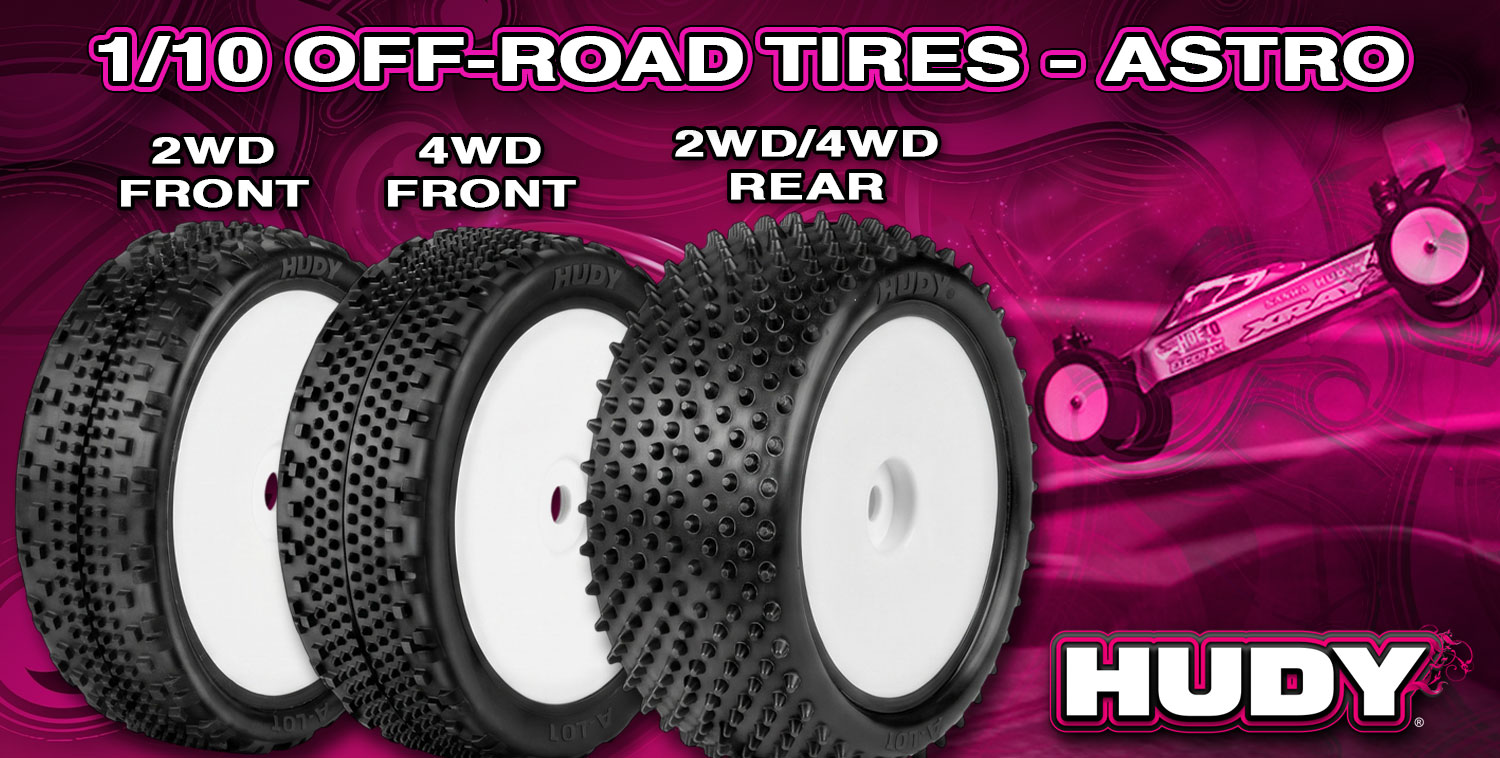 HUDY Astro Reifen 1/10 Off-road