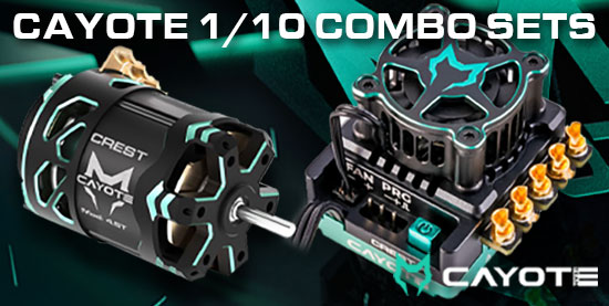 Cayote 1/10 Combo-Sets Aktion