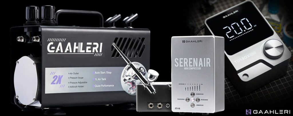 Airbrush Compressors and Hardware