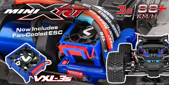Mini XRT Now Includes Fan-Cooled ESC