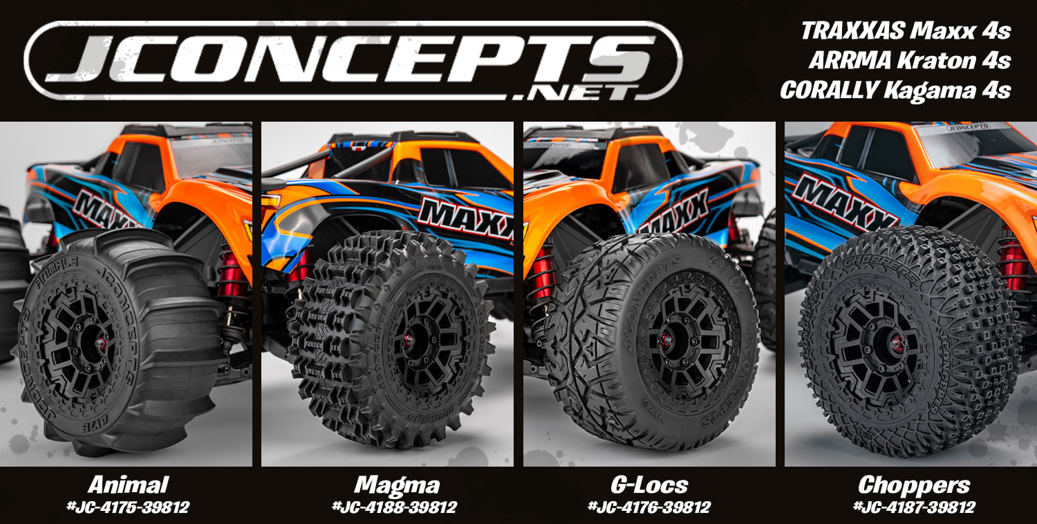 JConcepts 4s Monstertruck-Reifen