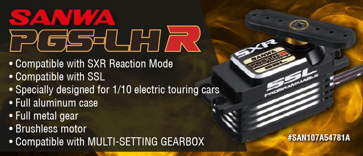 SANWA PGS-LHR Low Profile Servo