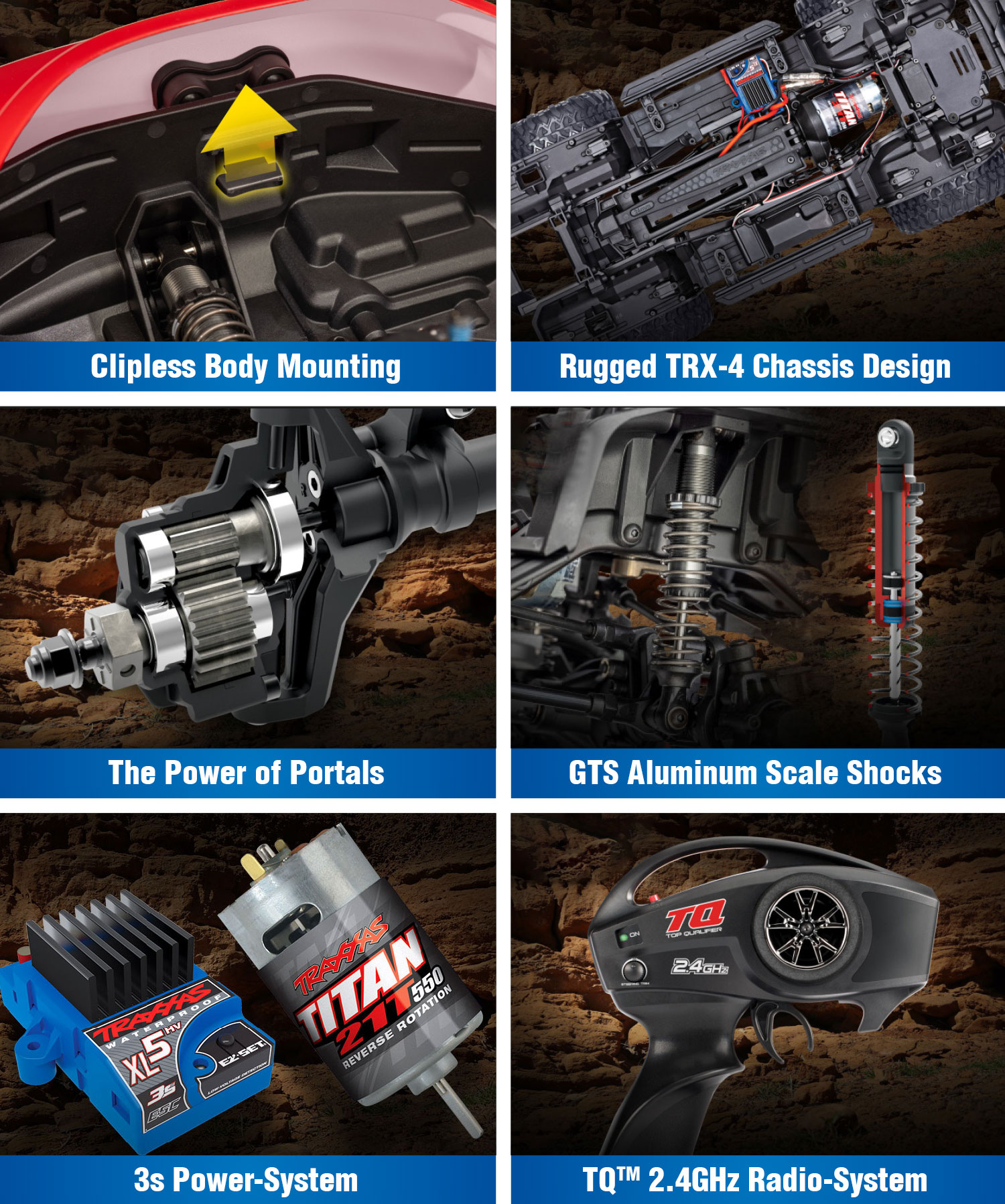 Two new TRX-4 Modelle, Ford F-150 and Chevy K10 Details